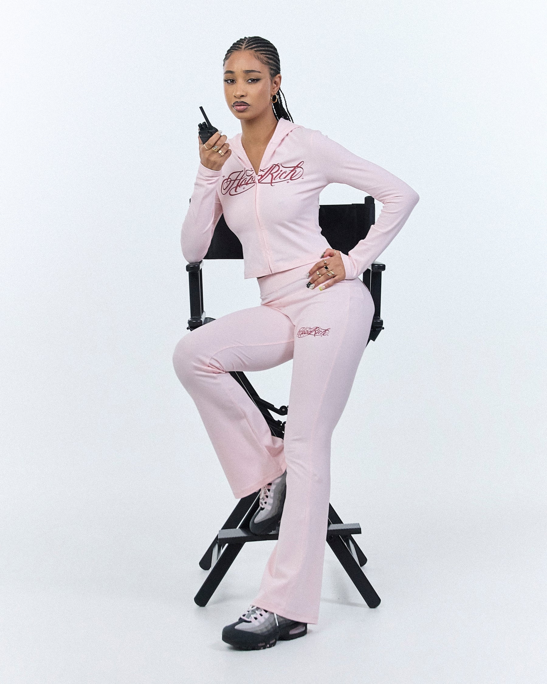 Solace Flare Leggings - Pink
