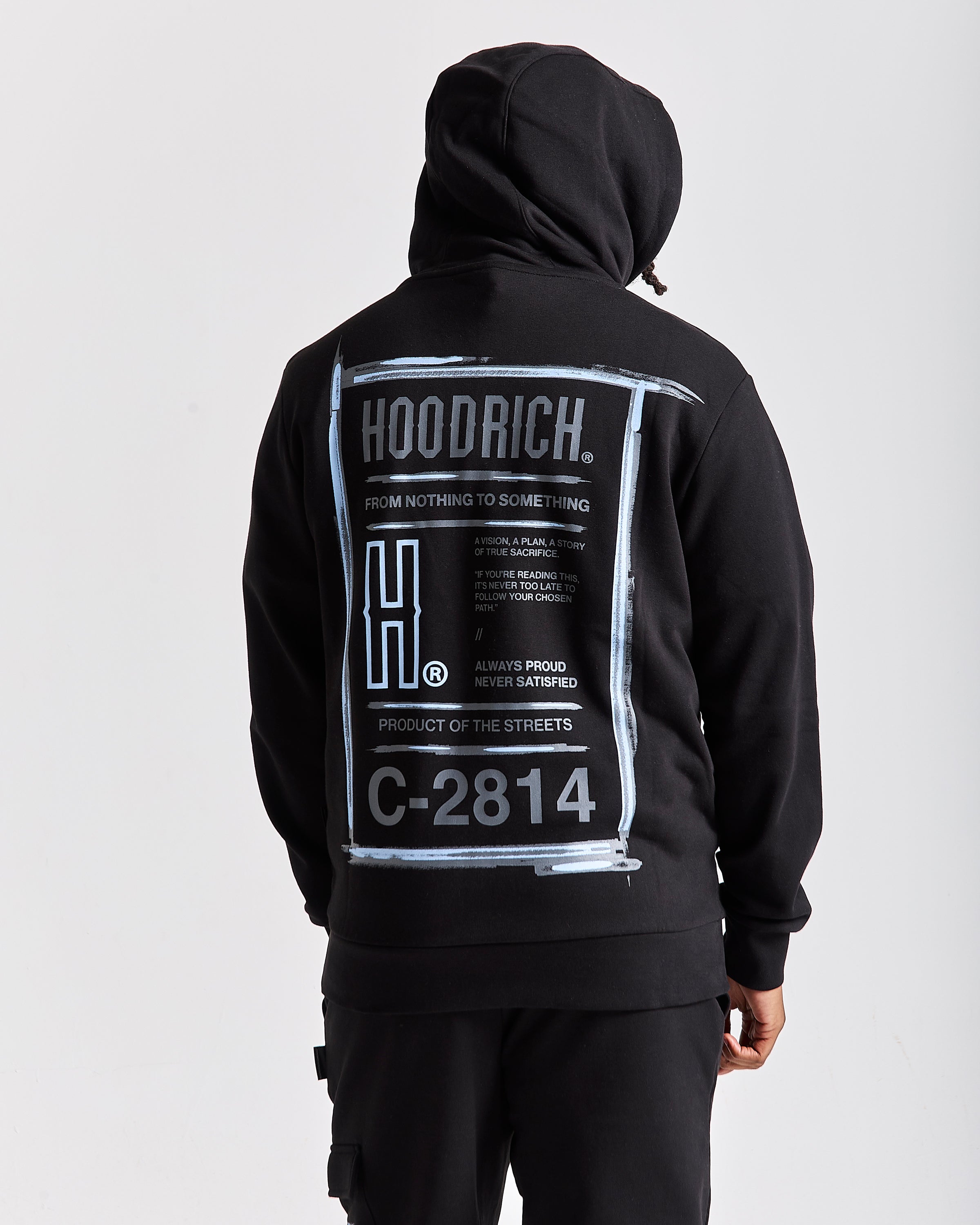 Akira Full Tracksuit Set - Black/Grey/Blue