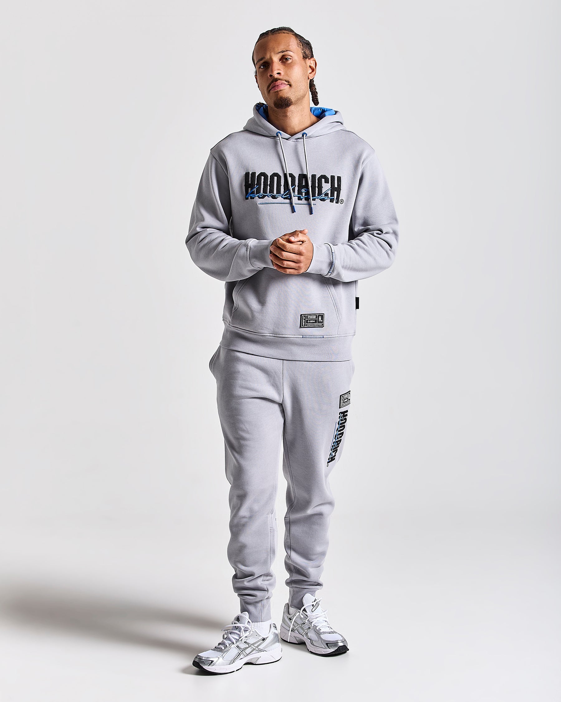 Blend Jogger - Grey/Black/Blue
