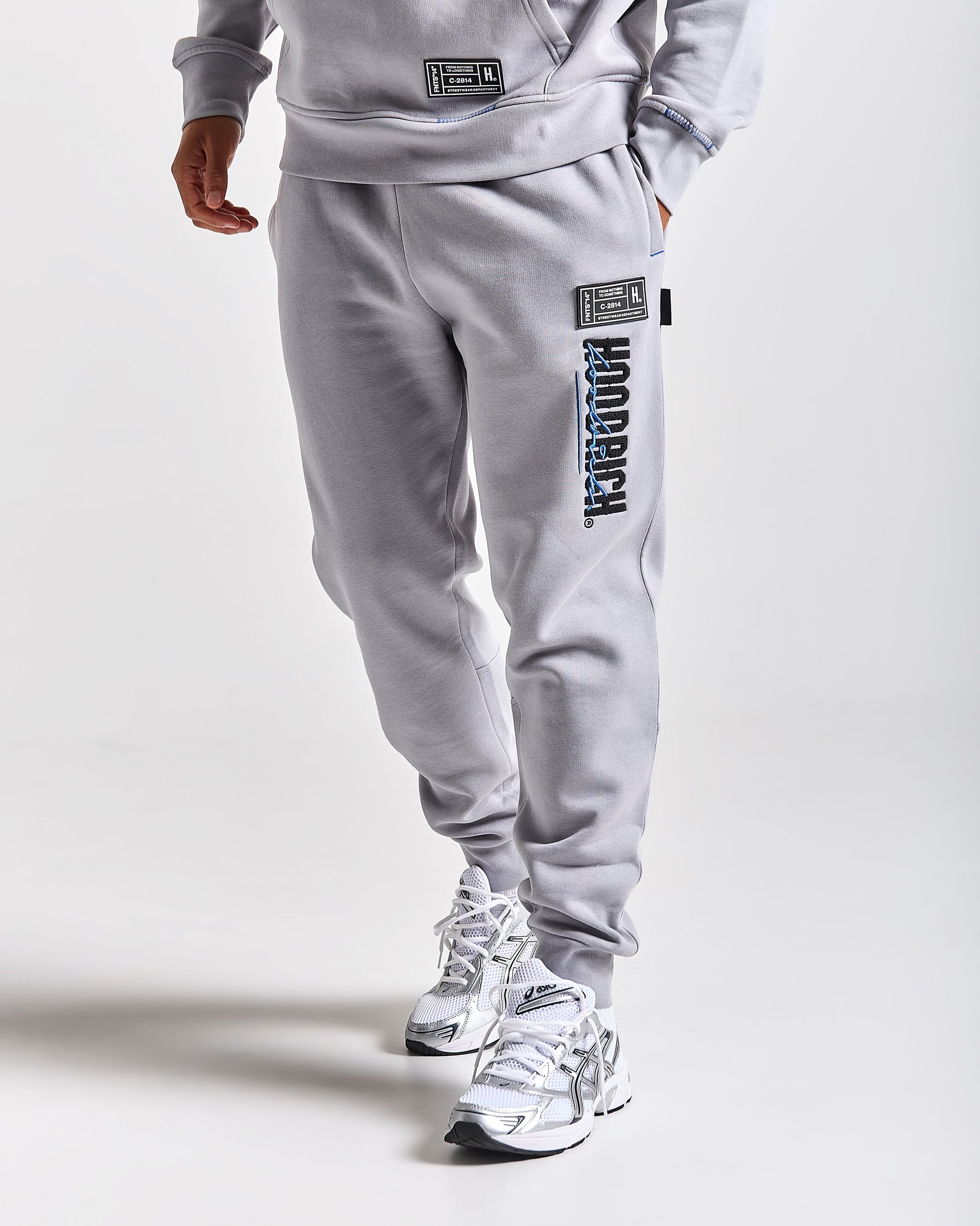 Blend Jogger - Grey/Black/Blue