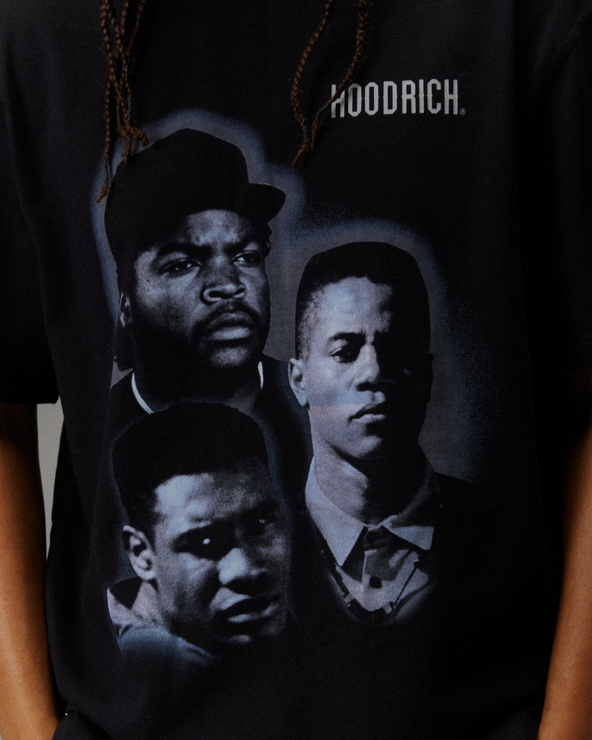Heritage Boyz N The Hood T-Shirt - Black/Grey