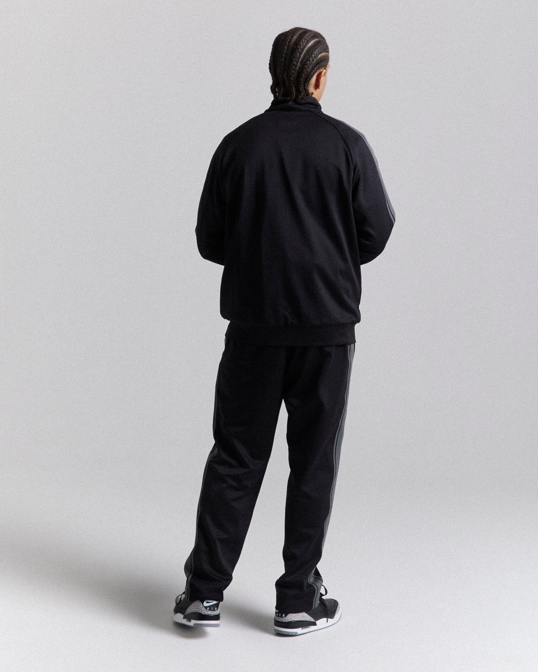Ignite Track Pant - Black/White/Grey