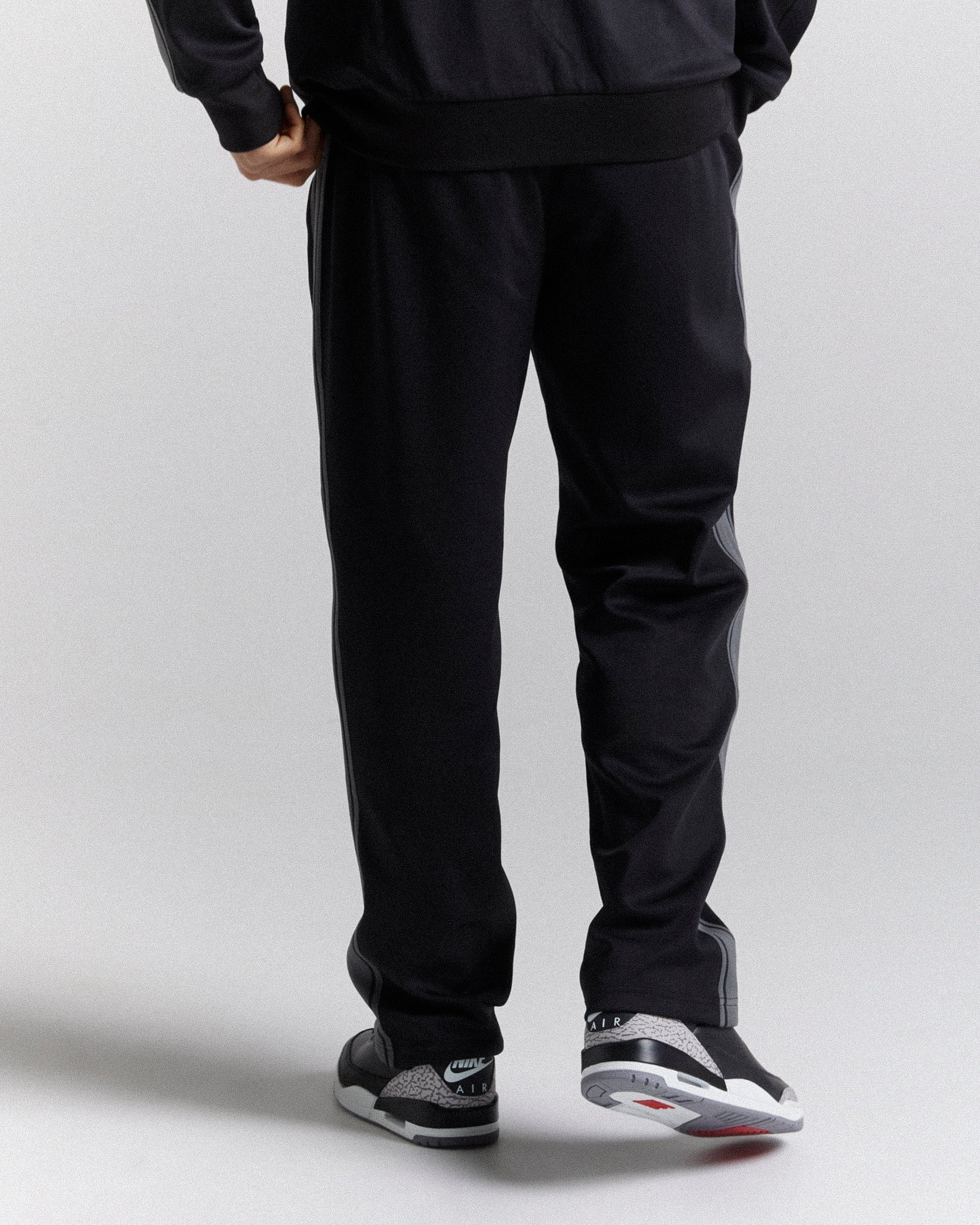 Ignite Track Pant - Black/White/Grey
