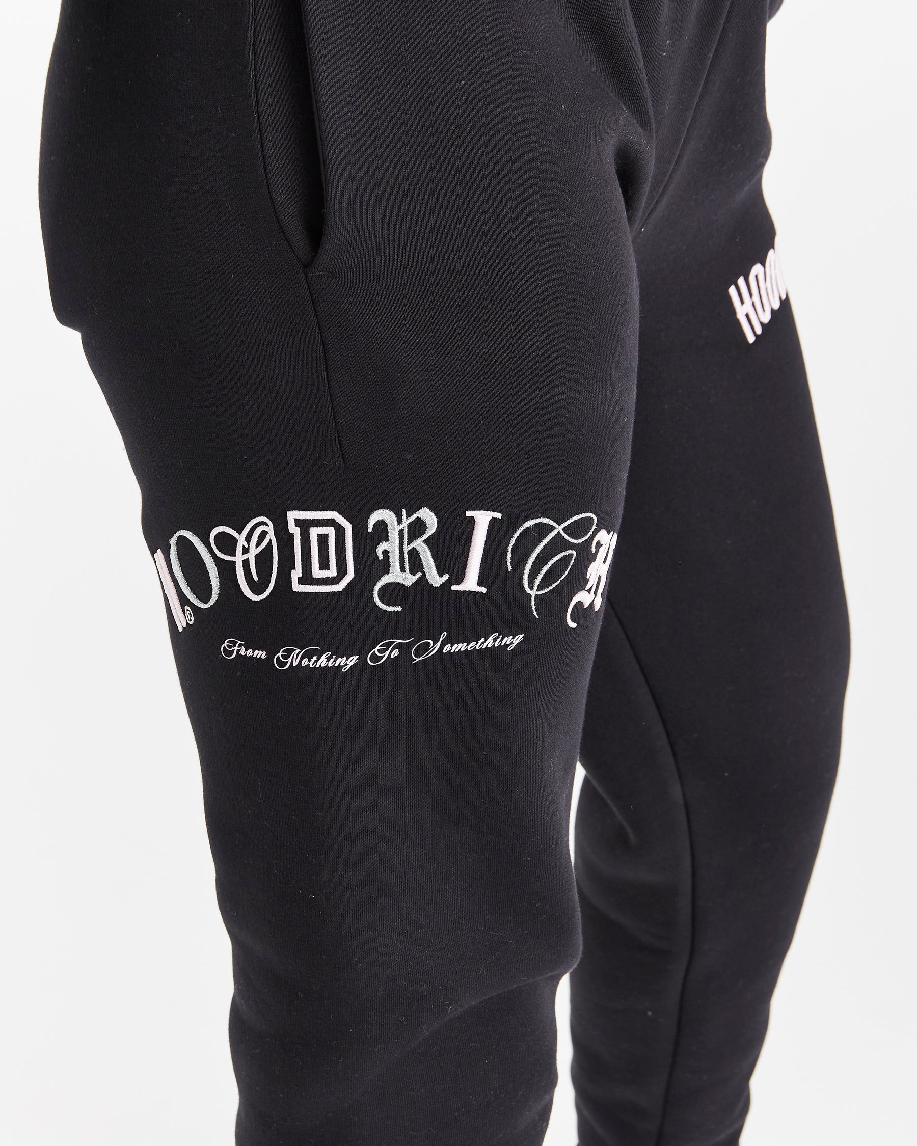 Calor Slim Joggers - Black/Pink/Silver