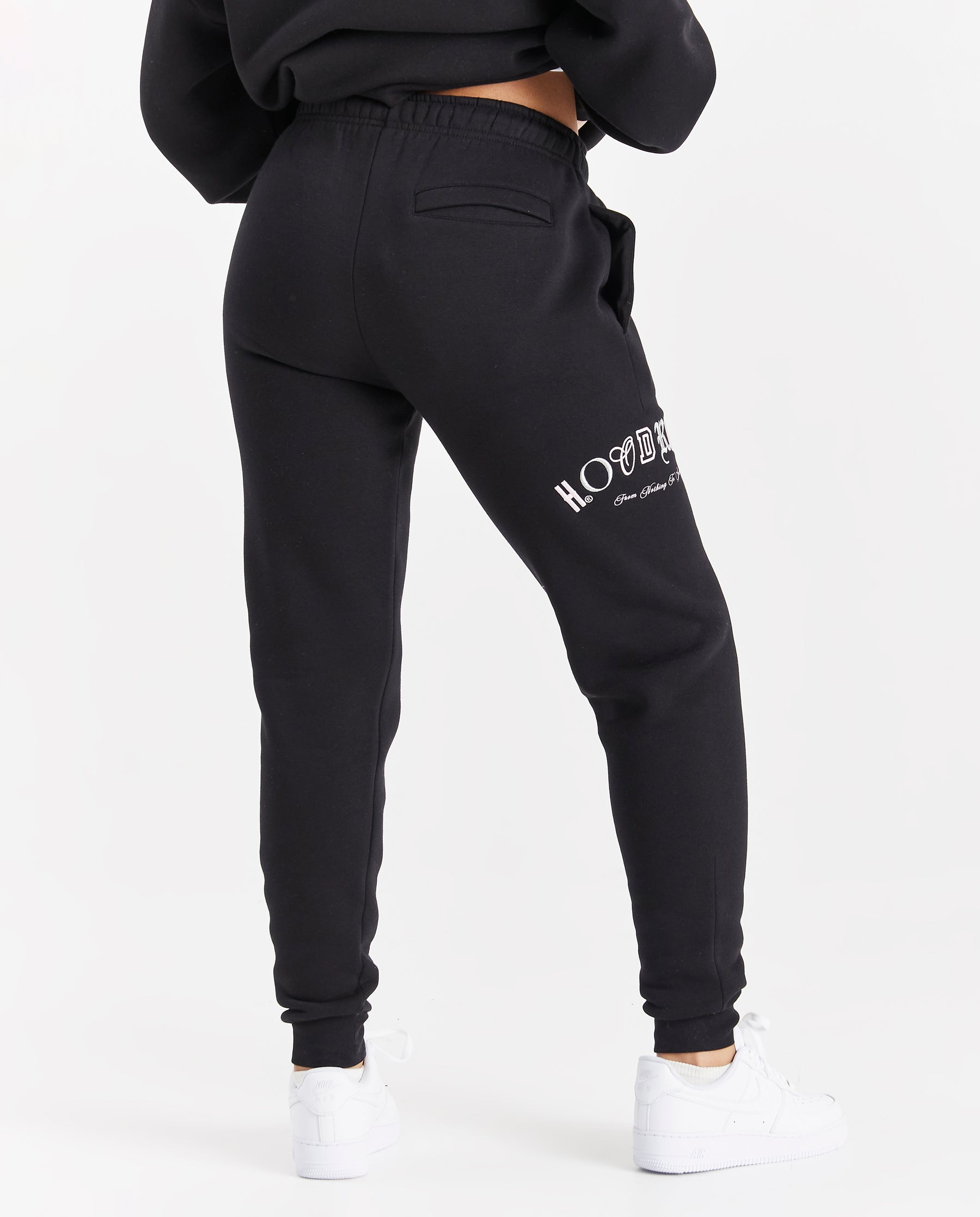 Calor Slim Joggers - Black/Pink/Silver