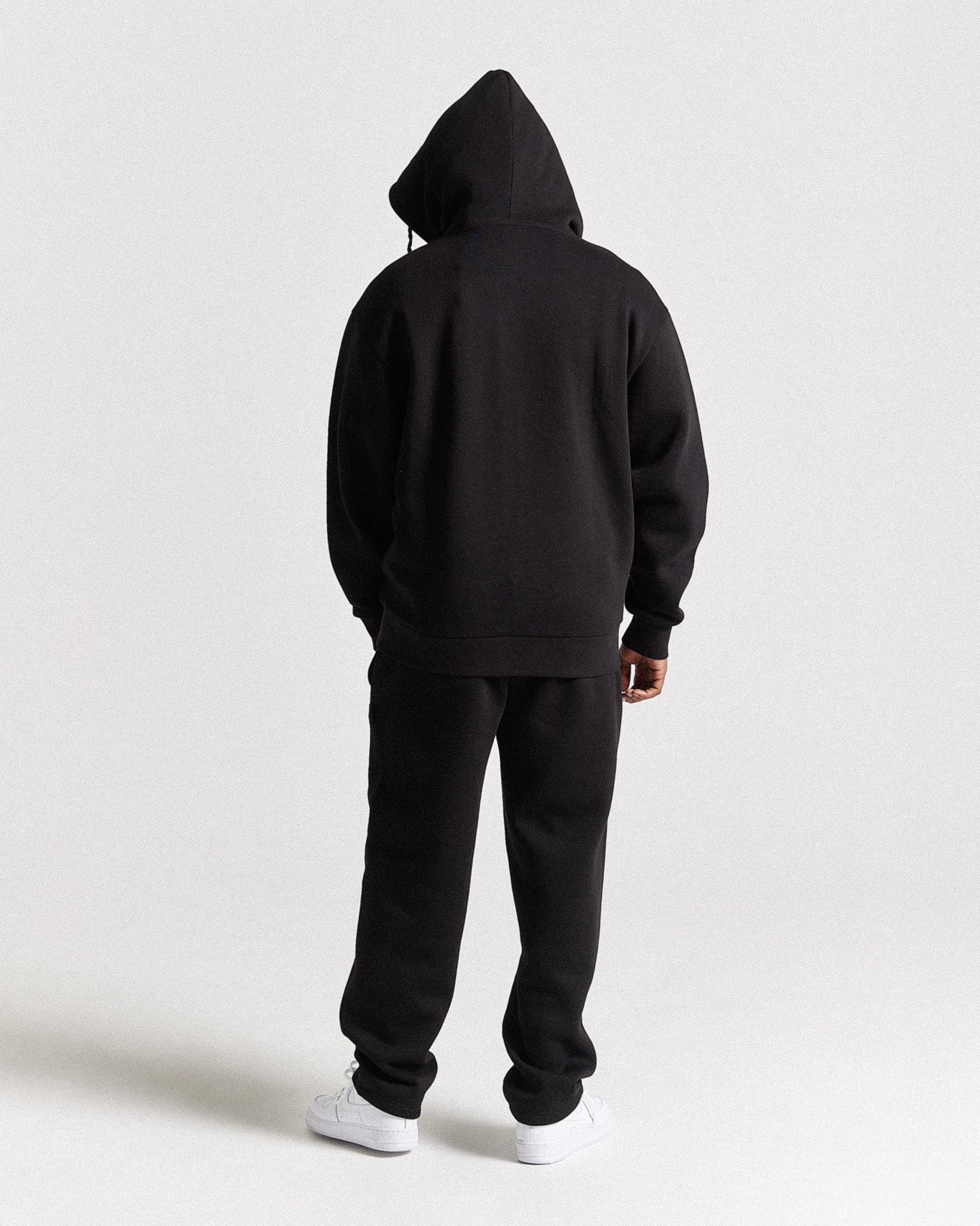 Triluxe Oversized Jogger - Black/White
