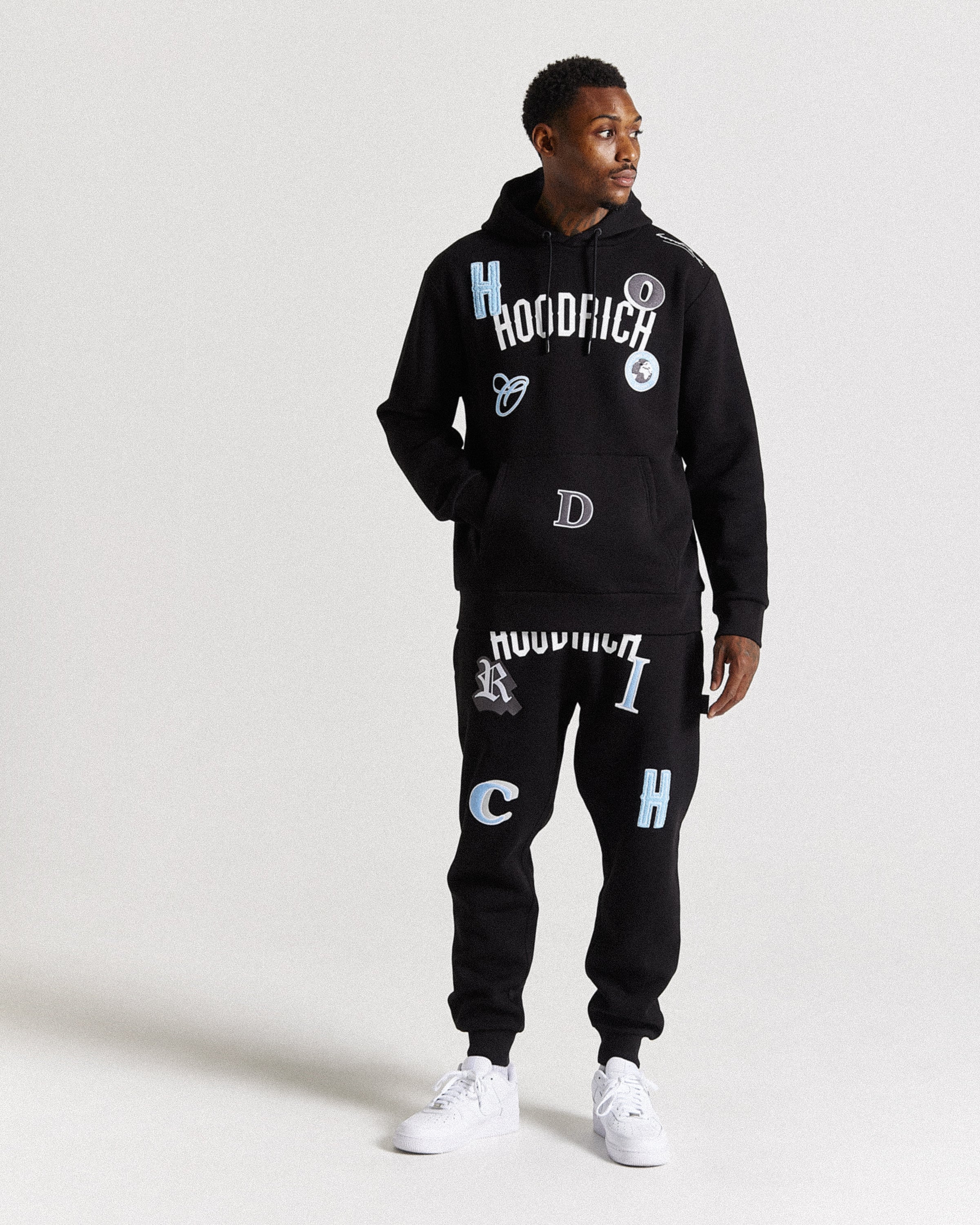 Pacific Jogger - Black/White/Grey/Blue