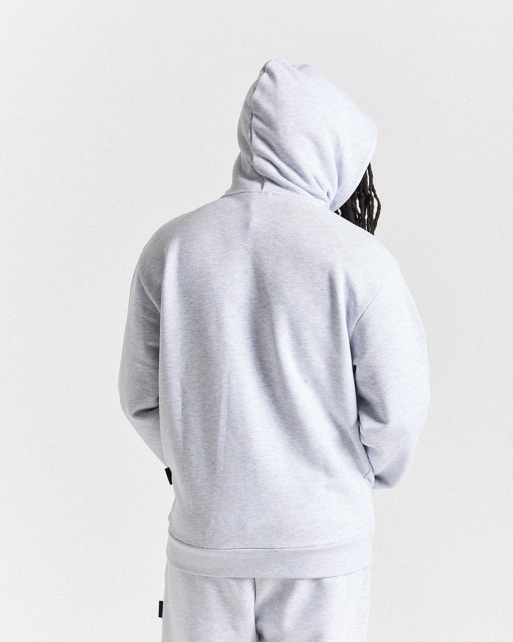Asthrich Oversized Hoodie - Light Grey