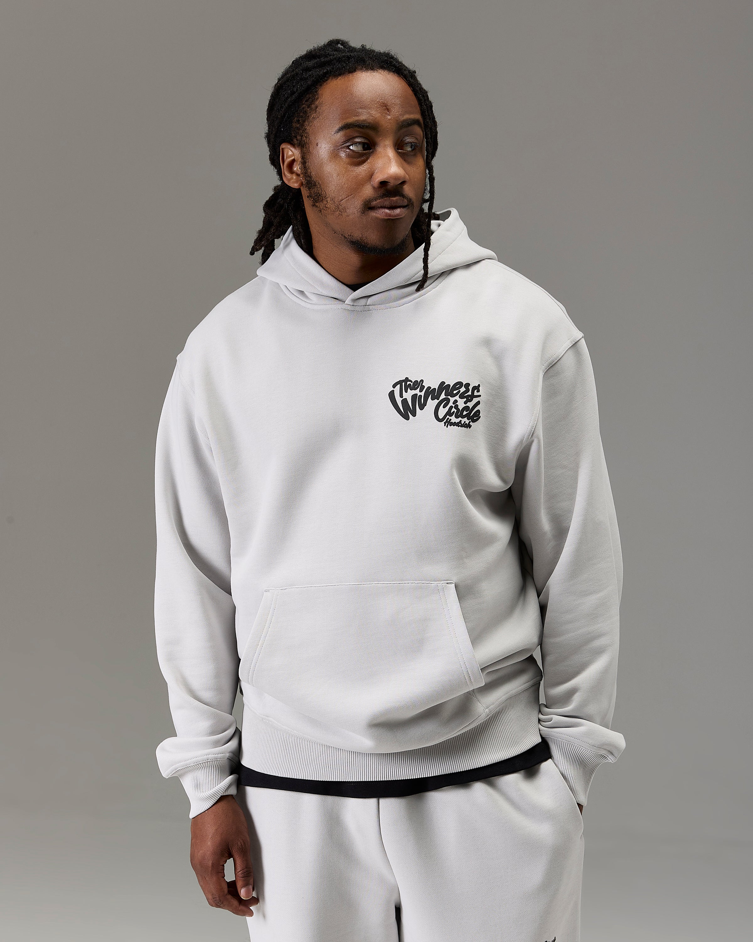 The Winner's Circle Oversized Hoodie - Grey