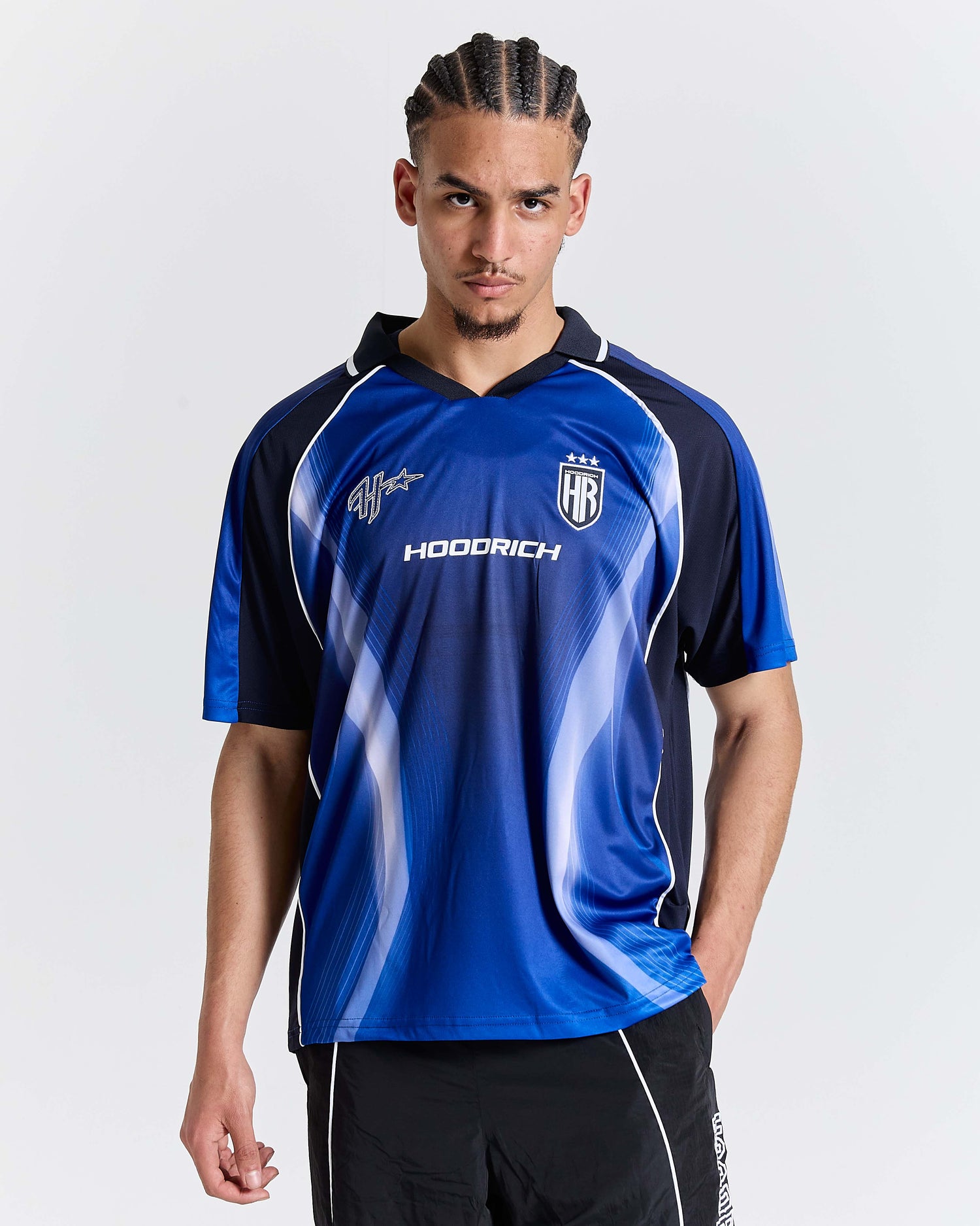 Glide Away Football Kit Shirt - Blue