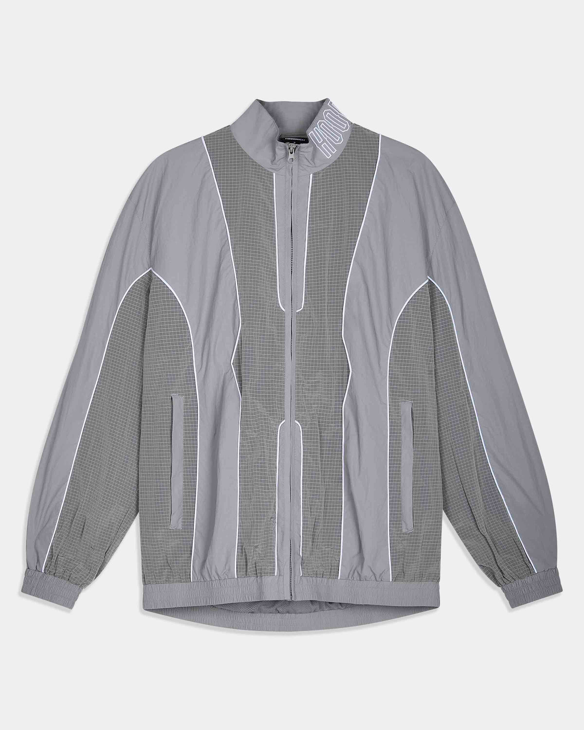 Chaser H Panel Track Jacket - Grey