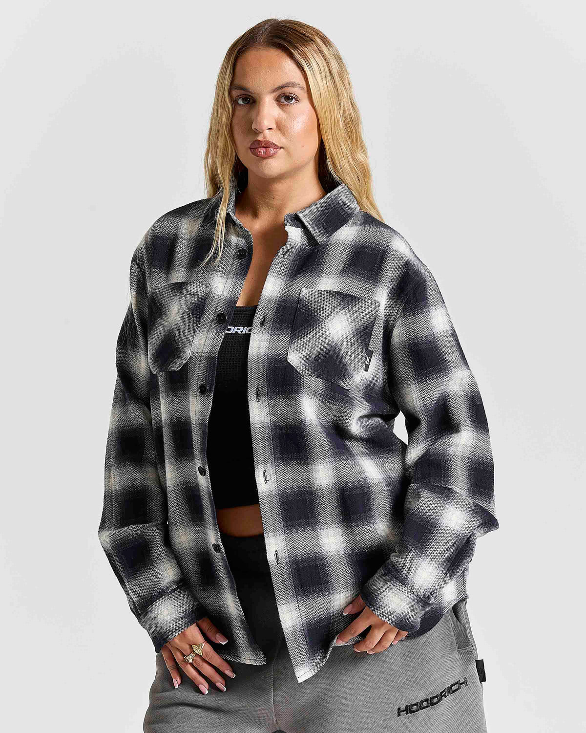 Cast Flannel Shirt - Black