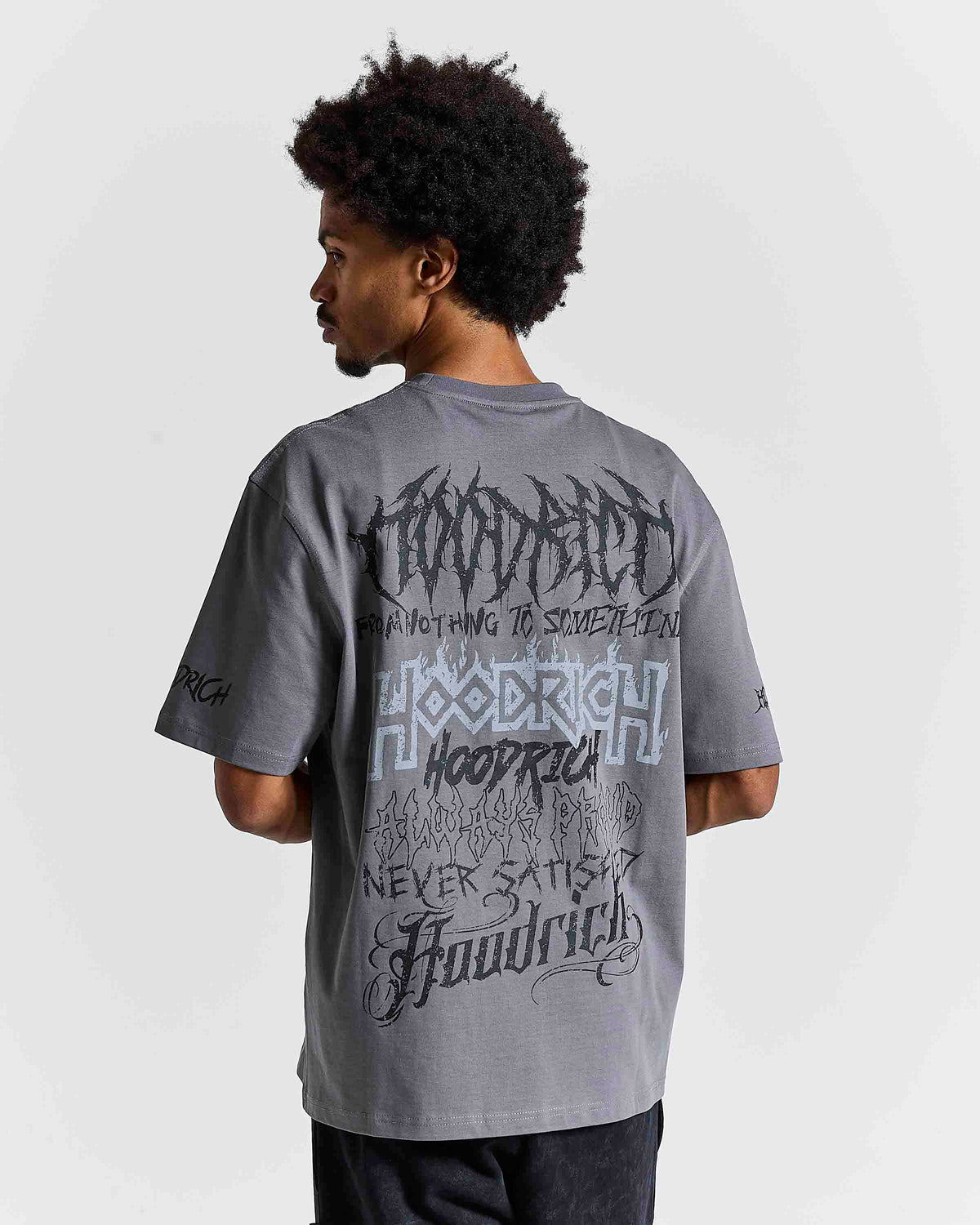 Nocturn Oversized T-Shirt - Grey/Reflective