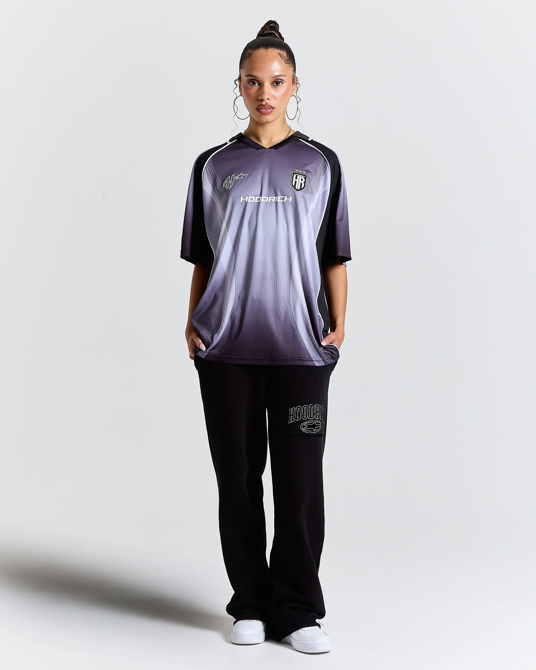 Glide Home Football Kit Shirt - Black