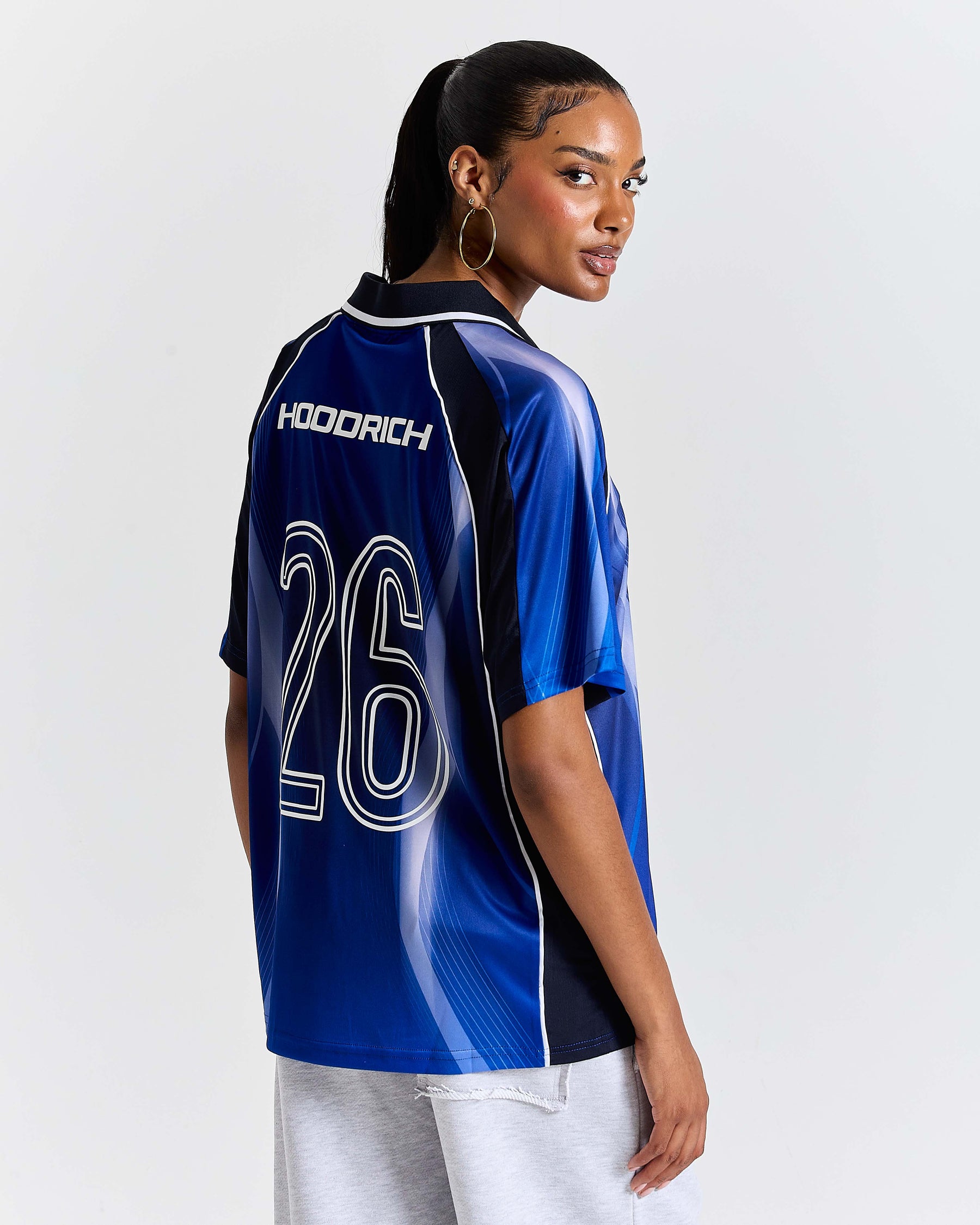 Glide Away Football Kit Shirt - Blue