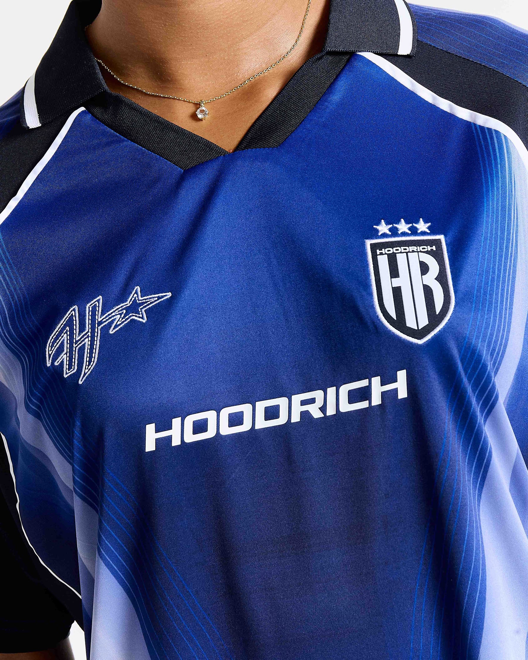 Glide Away Football Kit Shirt - Blue