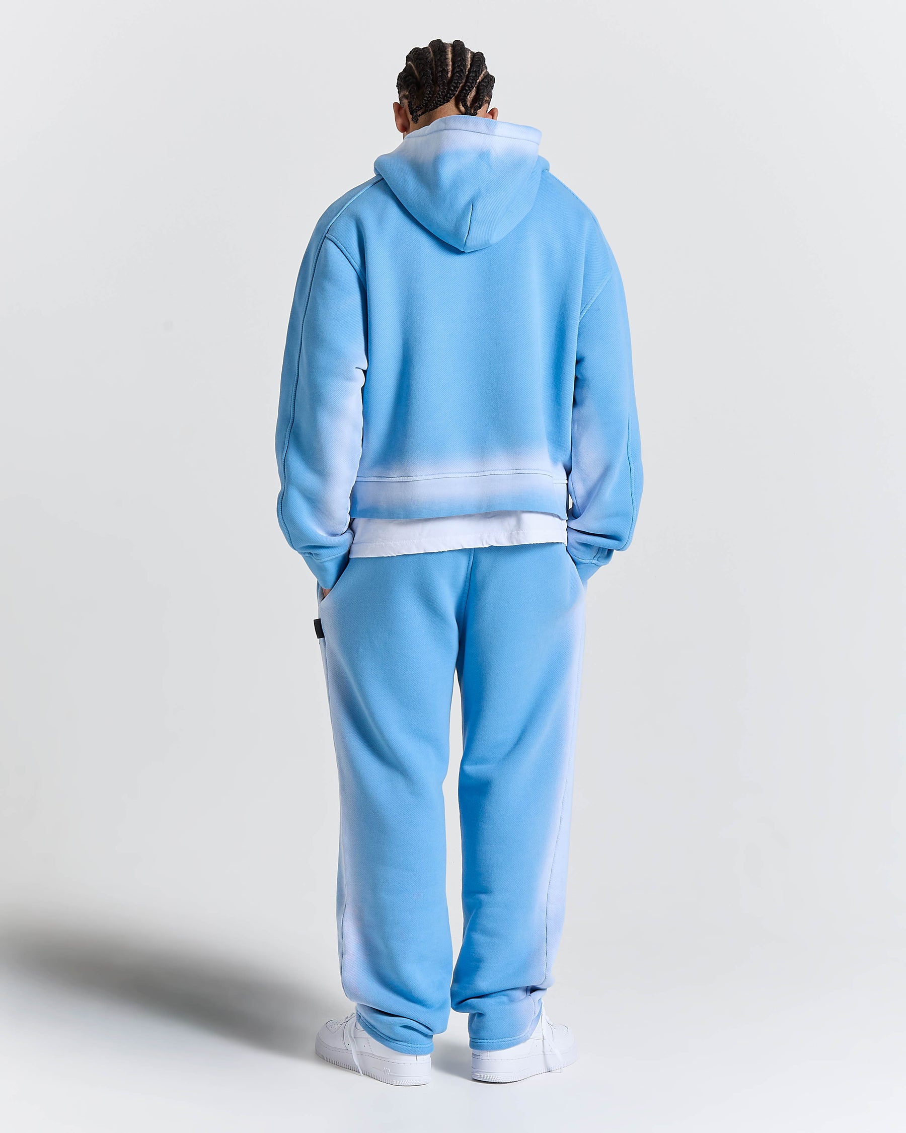 Men's Ghost Boxy Fit Hoodie - Blue