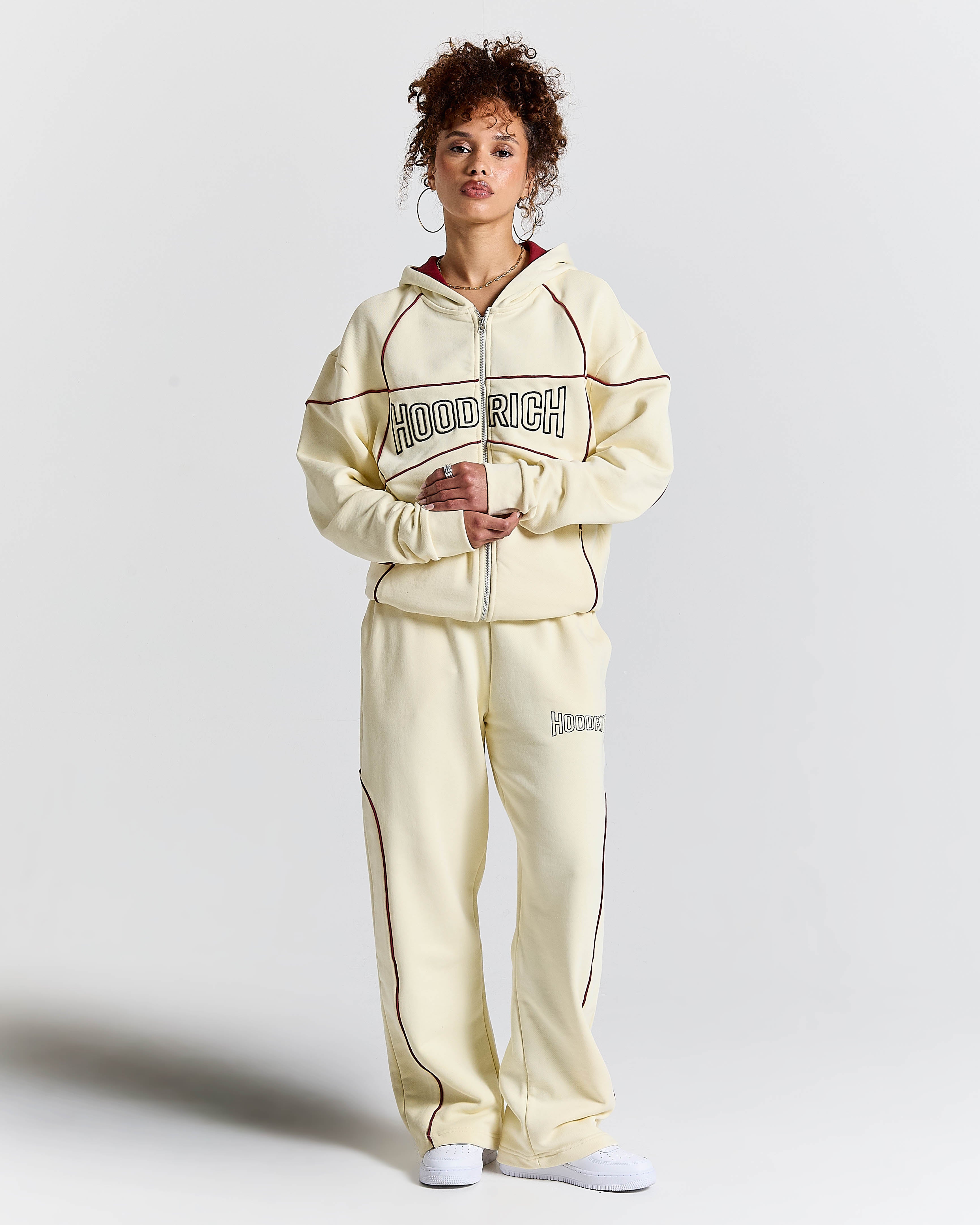 Women's Trace Full Tracksuit - Ivory