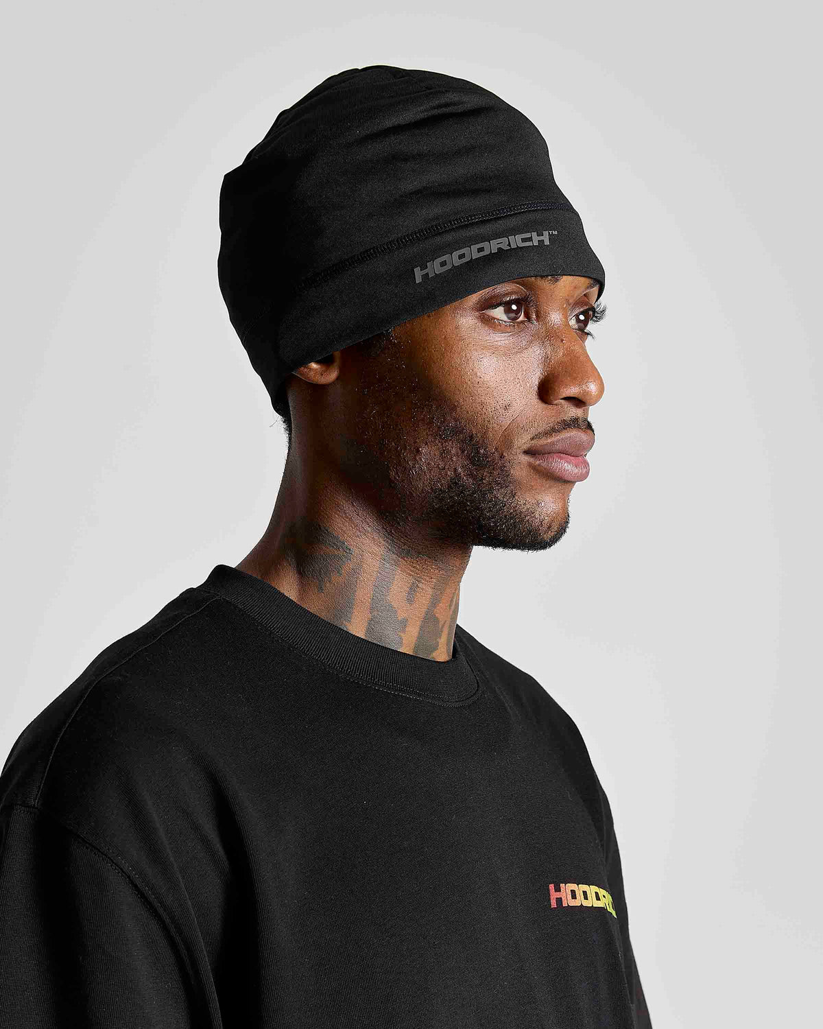 Ghost Skull Beanie - Black