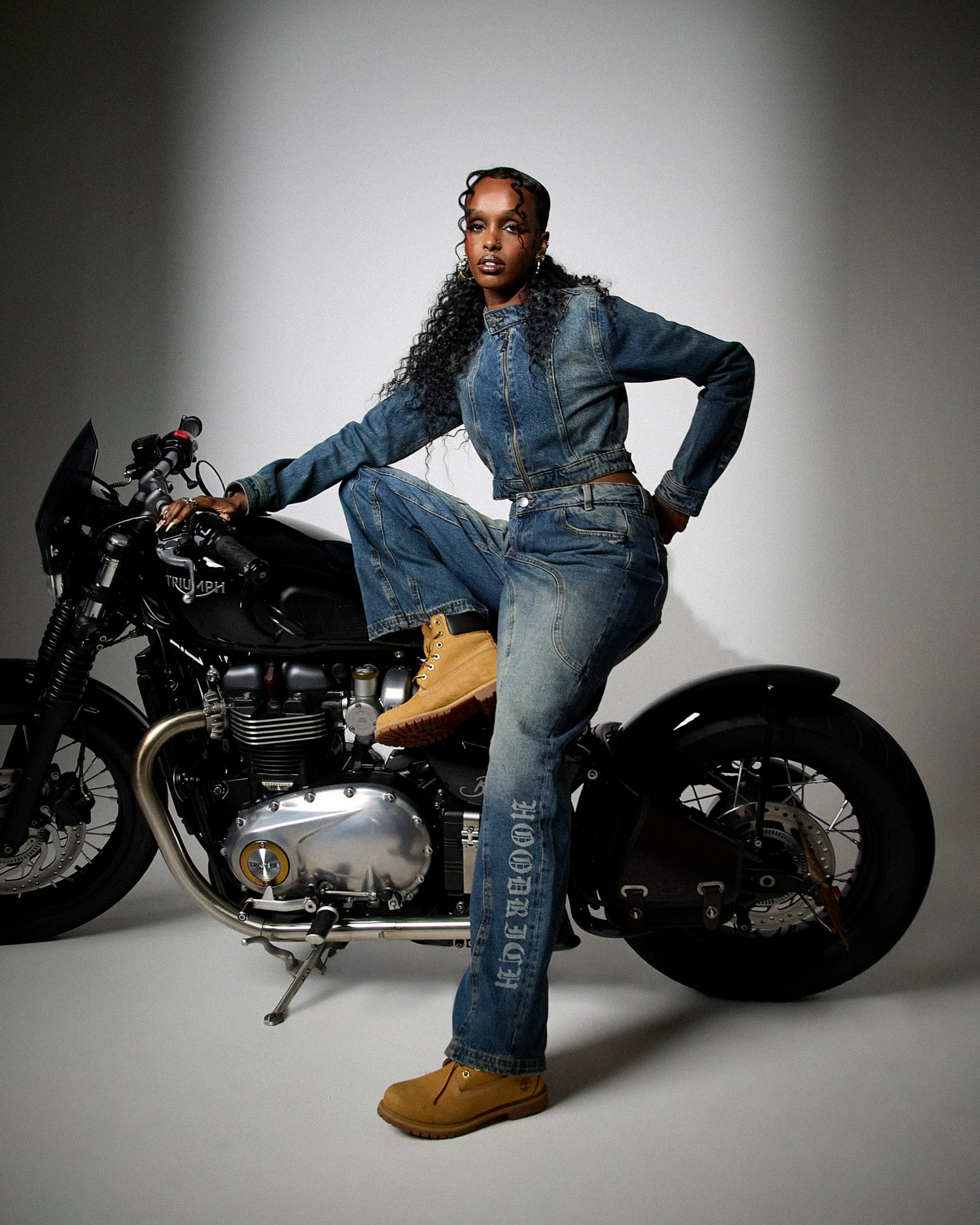 The Winner's Circle Snowdrift Denim Jacket - Dirty Wash
