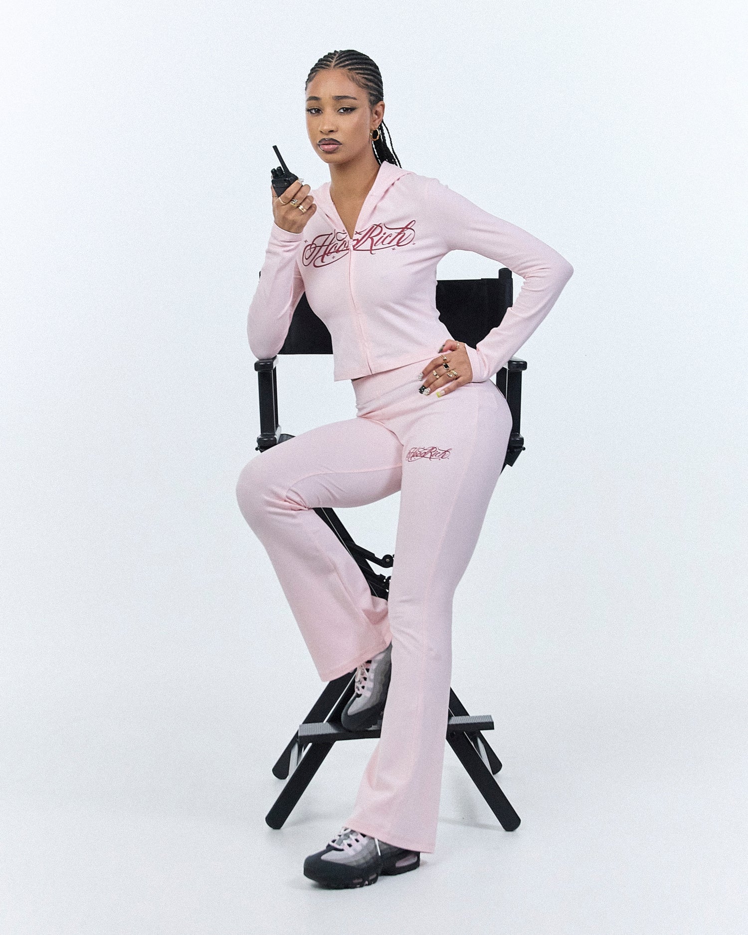 Solace Flare Leggings - Pink