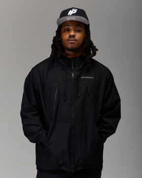 The Winner's Circle Woven Jacket - Black