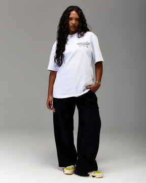 The Winner's Circle Oversized T-Shirt - White/Blue