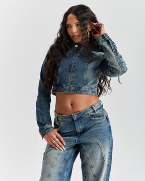 Snowdrift Denim Jacket - Dirty Wash
