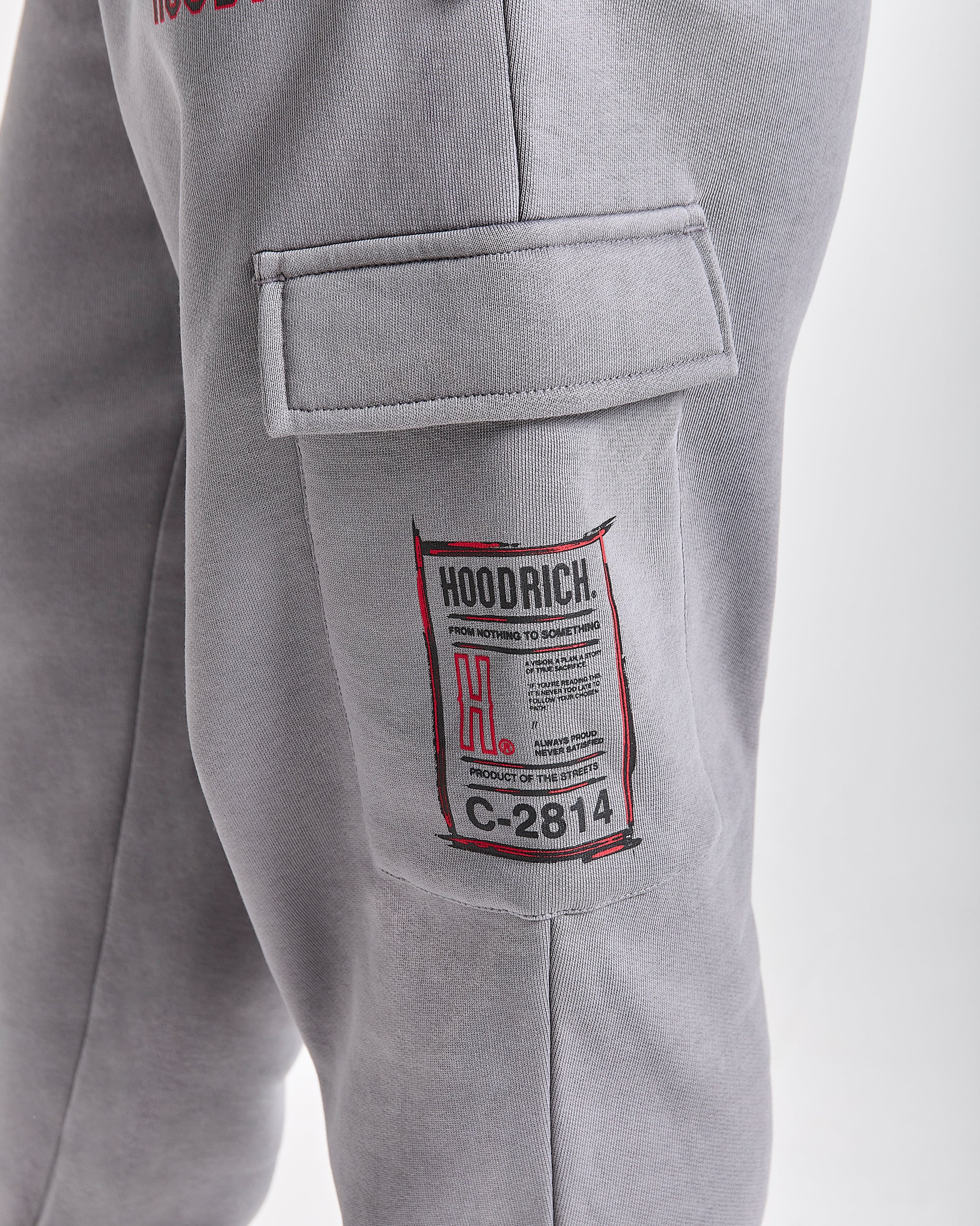 Akira Full Tracksuit Set - Grey/Black/Red