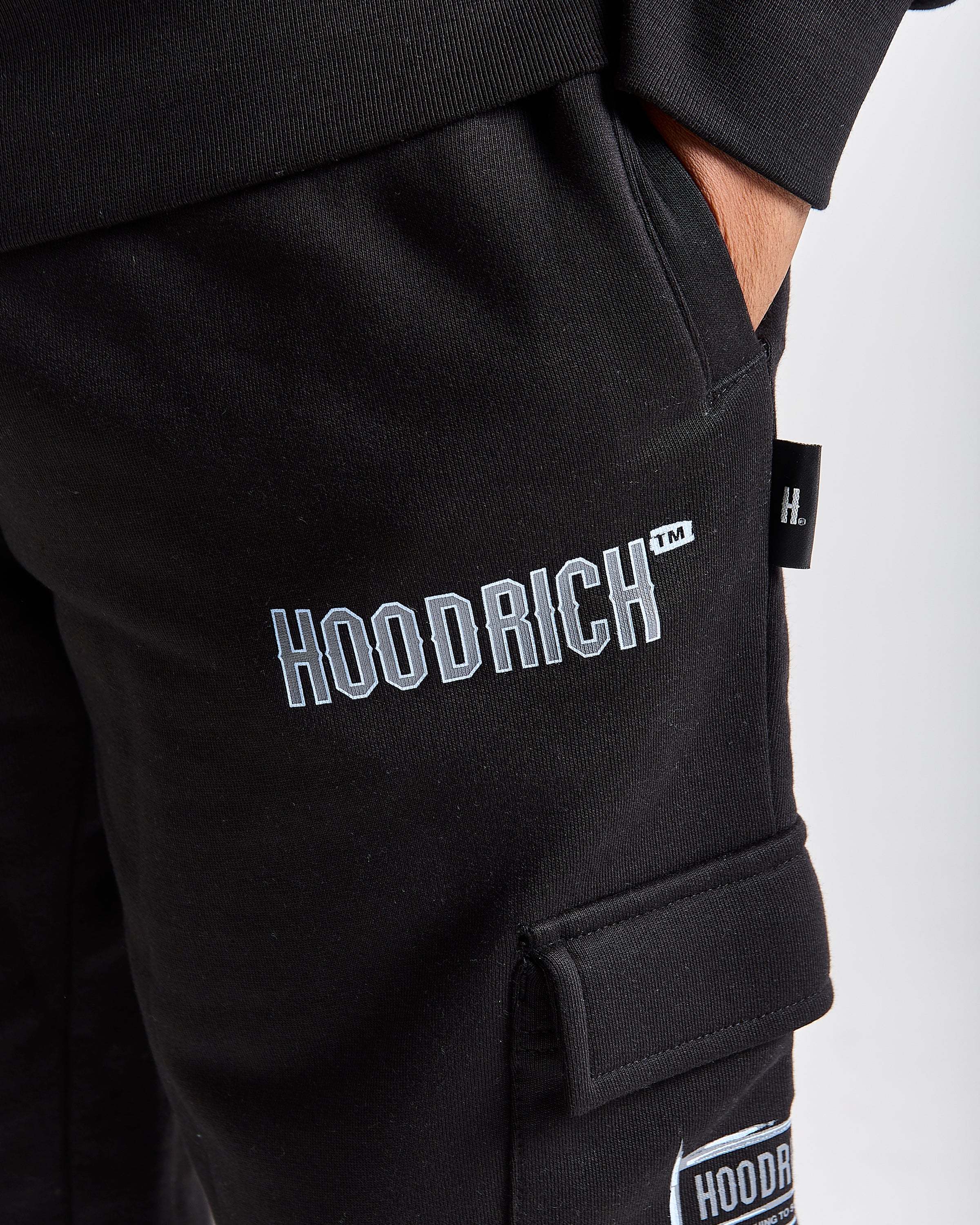 Akira Full Tracksuit Set - Black/Grey/Blue