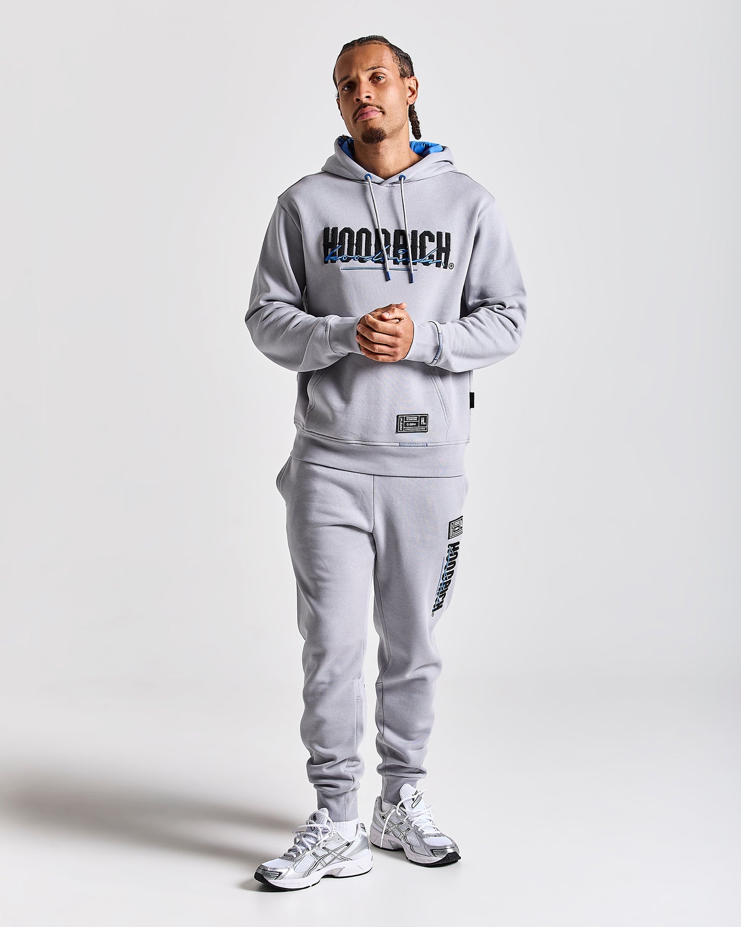 Blend Jogger - Grey/Black/Blue