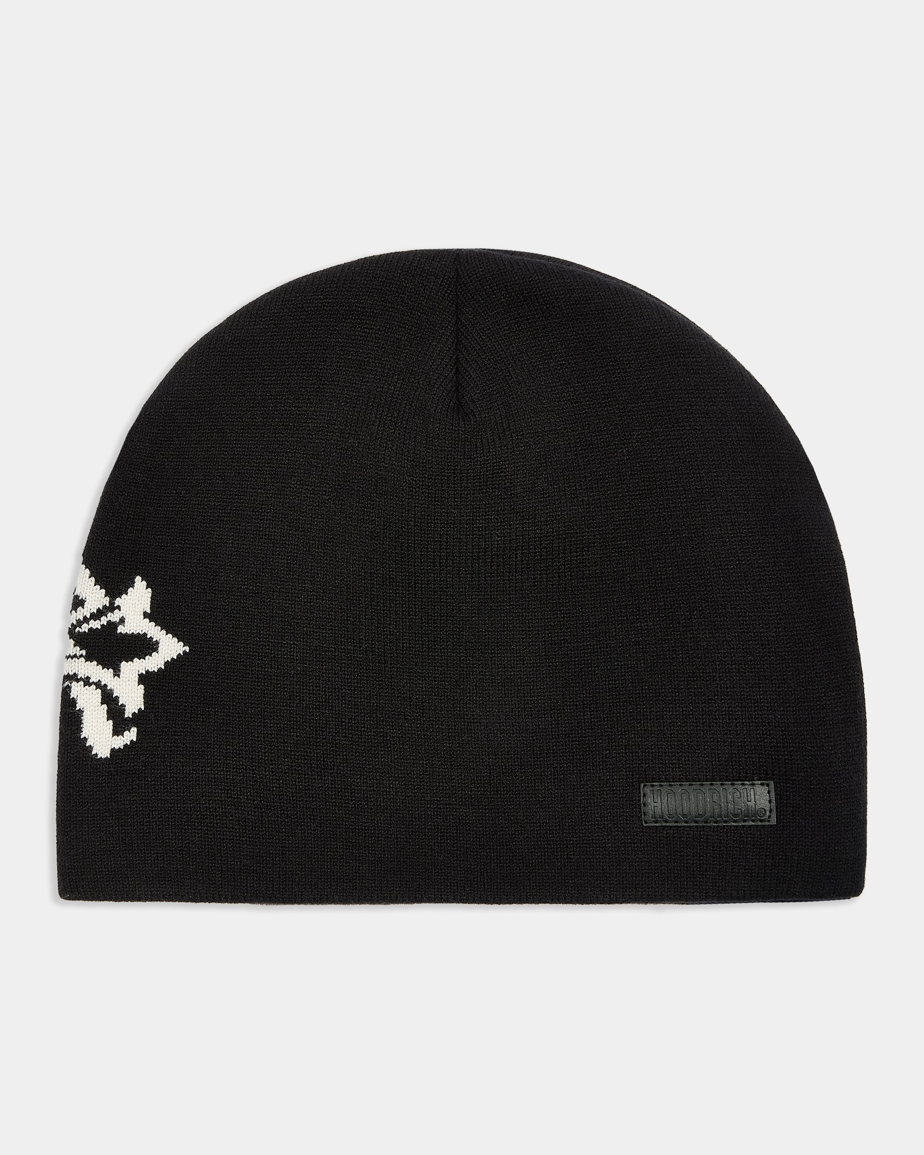 Virtux Skull Knit Beanie - Black/Grey