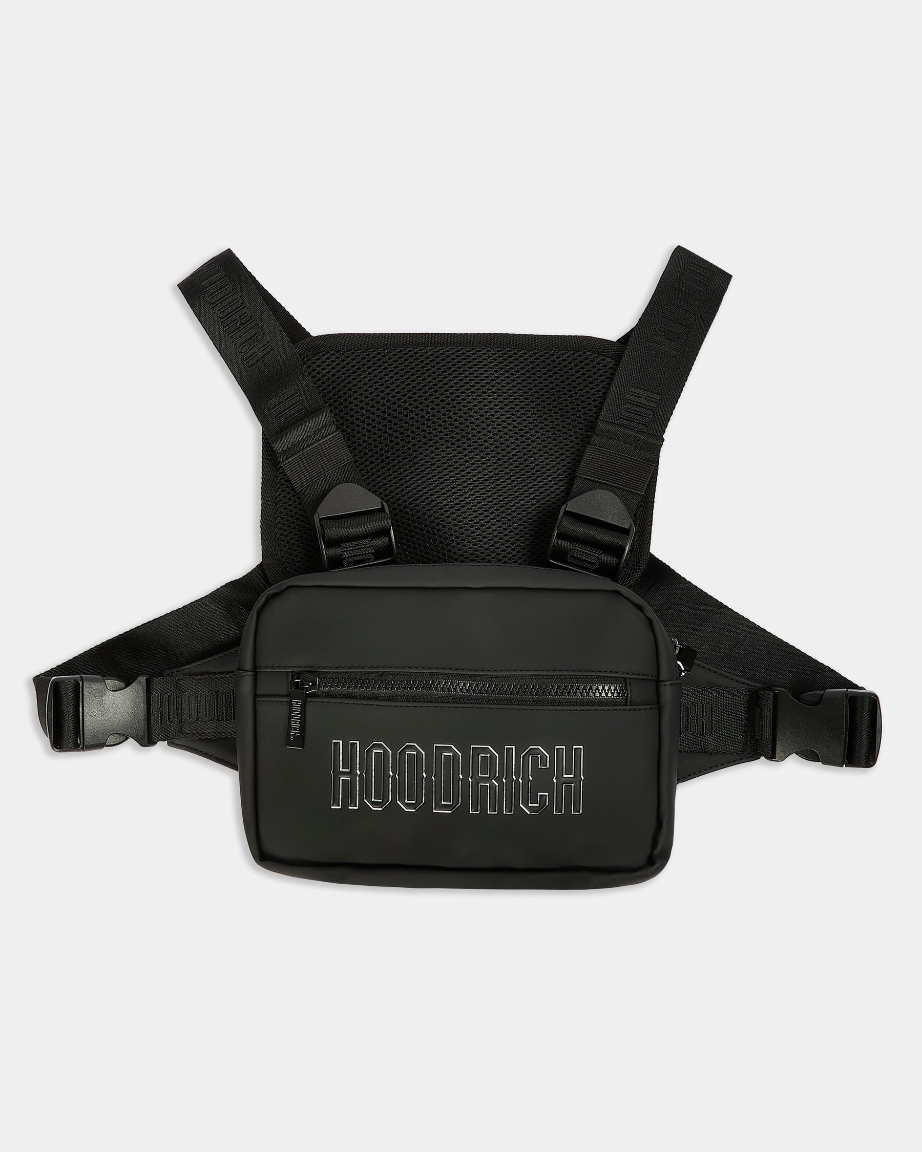 Coupe Chest Bag - Black/Silver