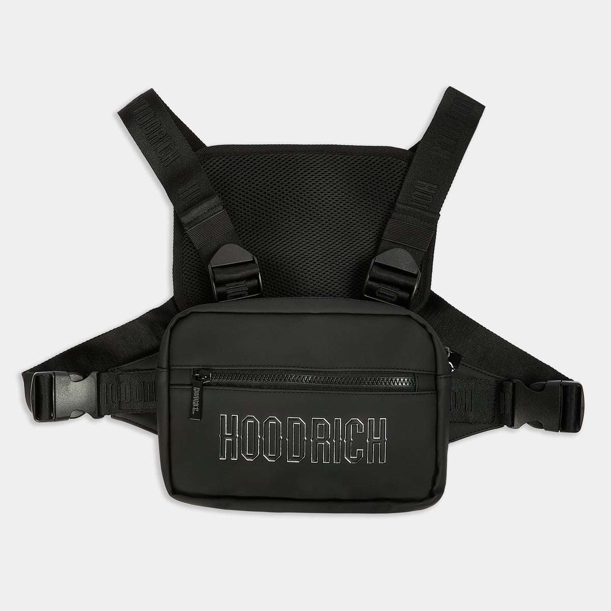 Coupe Chest Bag - Black/Silver
