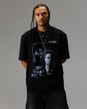 Heritage Boyz N The Hood T-Shirt - Black/Grey