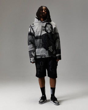 Cruz Boyz N The Hood Tapestry Hoodie - Black/Grey