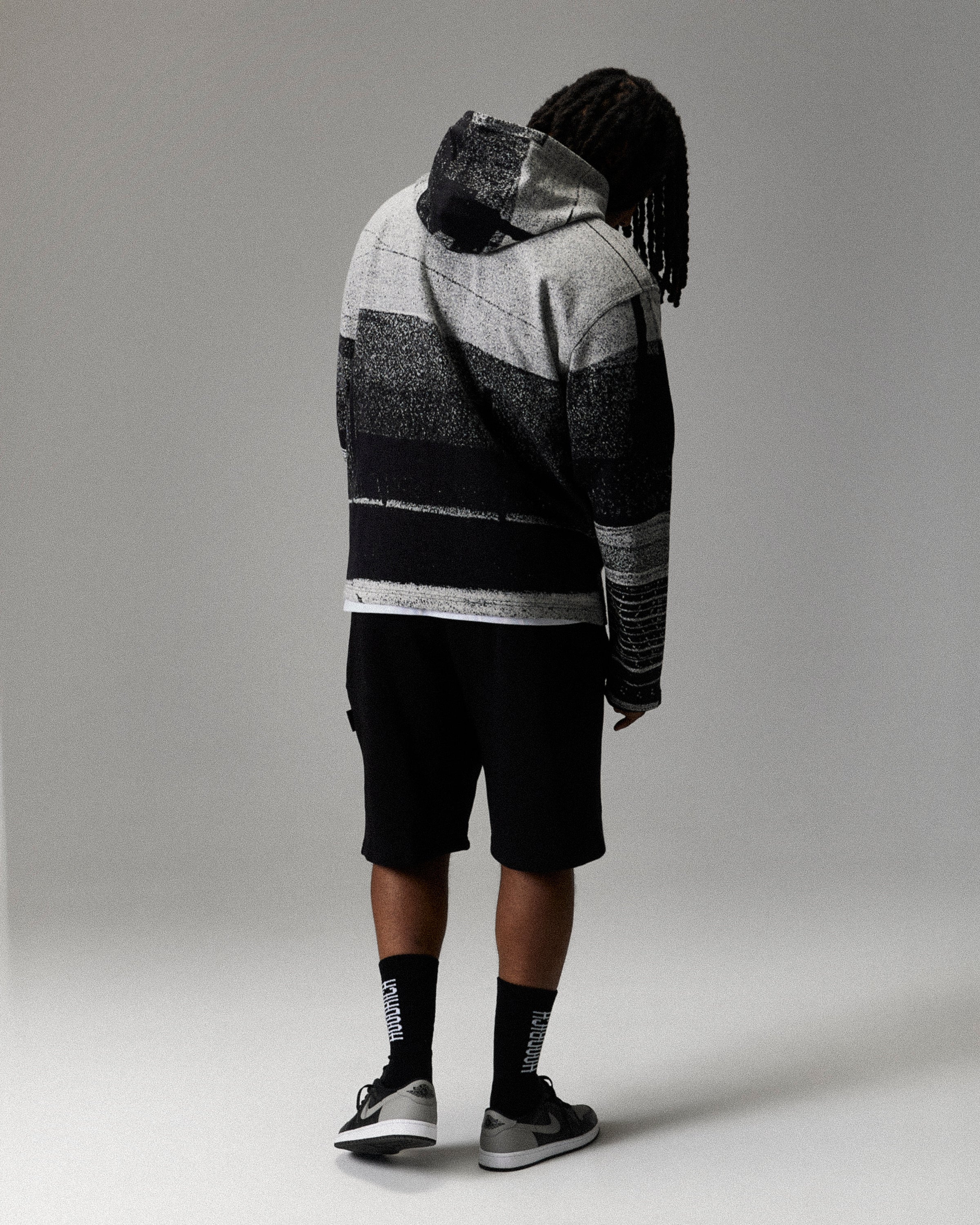 Cruz Boyz N The Hood Tapestry Hoodie - Black/Grey Cruz Boyz N The Hood Tapestry Hoodie - Black/Grey