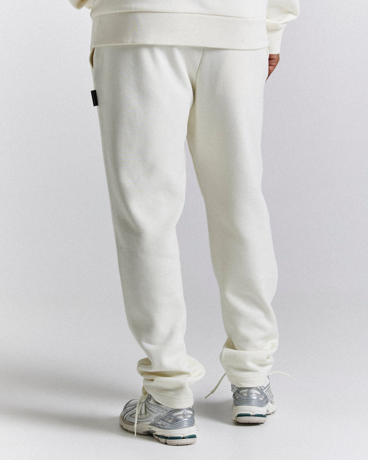 Fusion Joggers - Off White/Grey/Red