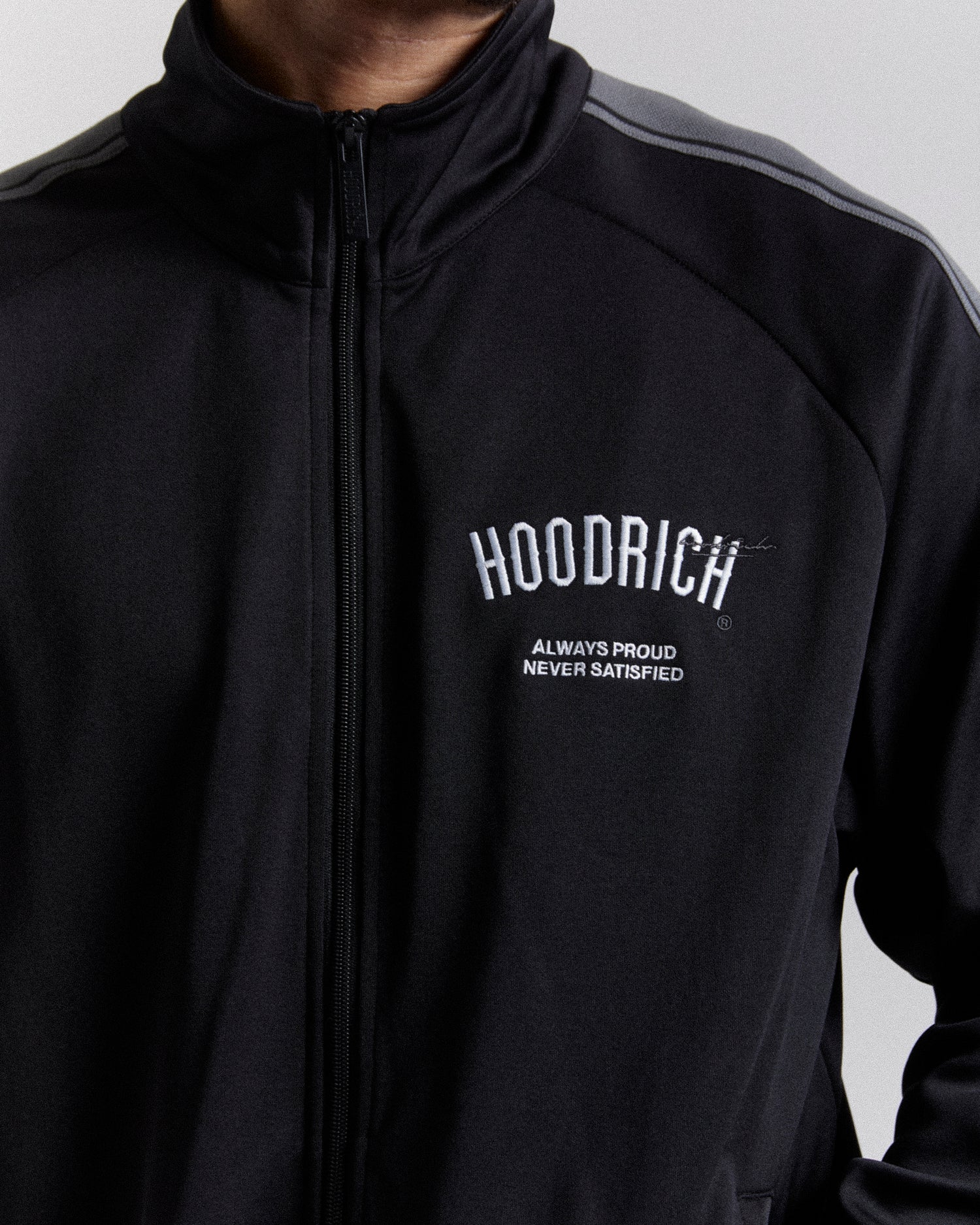 Ignite Track Top - Black/White/Grey