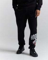 Menace Joggers - Black/White/Red