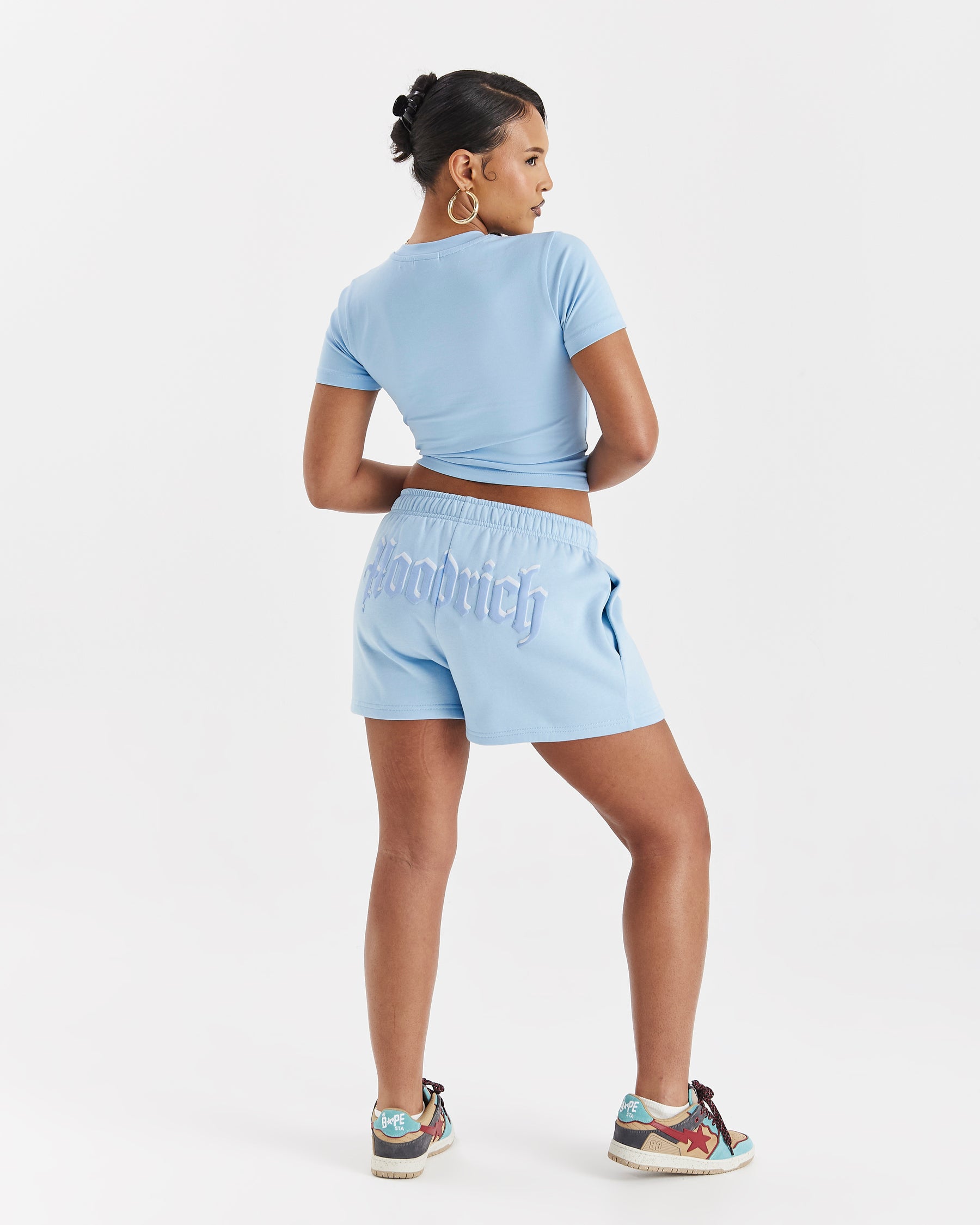 Totem Mini Sweatshorts - Blue