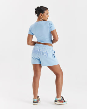 Totem Mini Sweatshorts - Blue