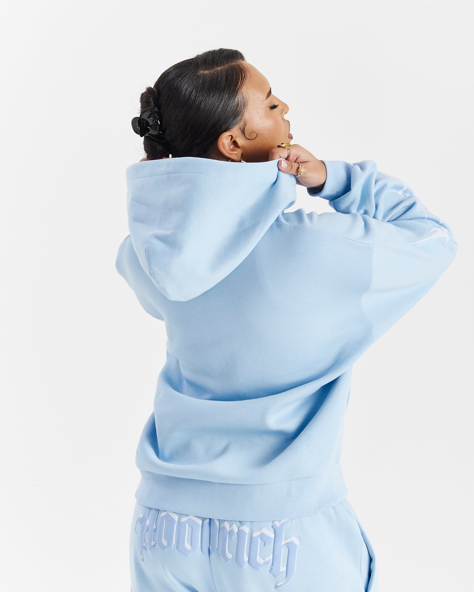 Totem Zip Hoodie - Blue