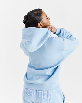 Totem Zip Hoodie - Blue