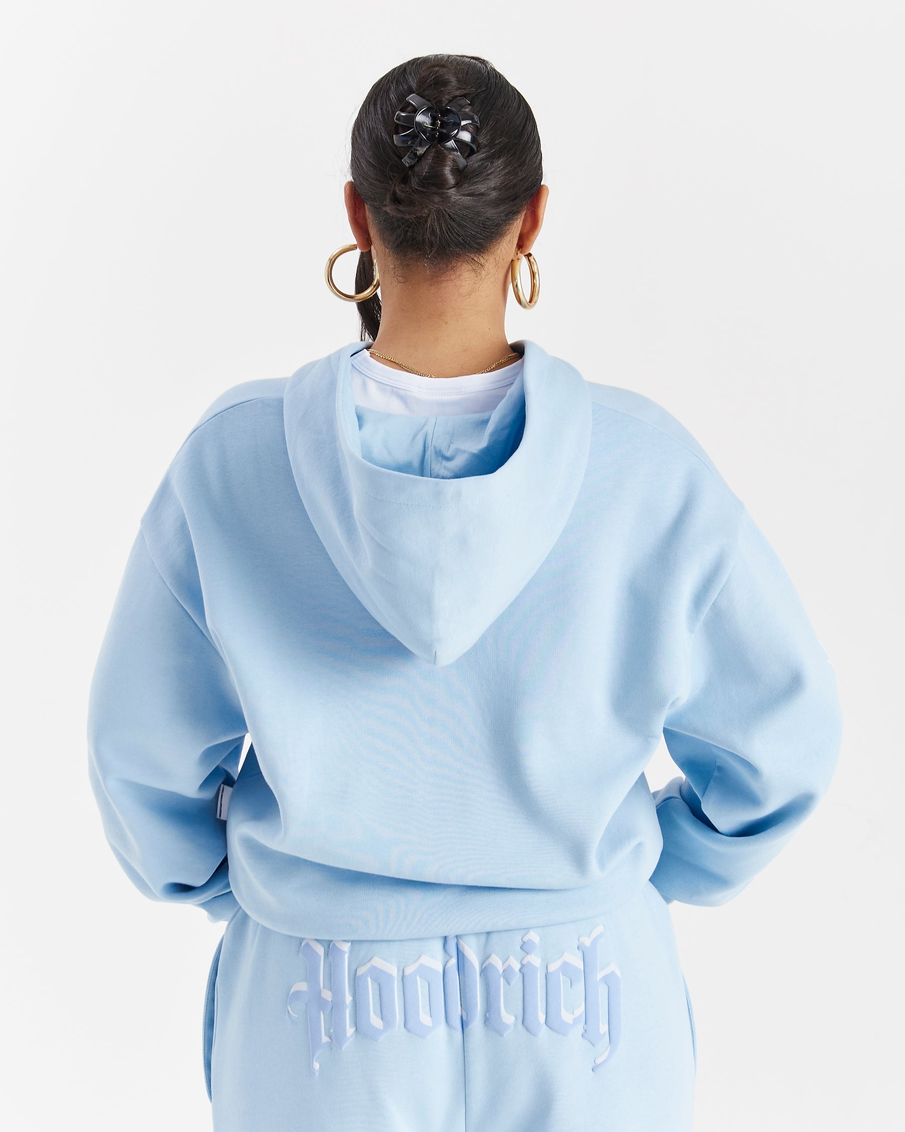 Totem Zip Hoodie - Blue