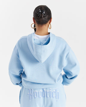 Totem Zip Hoodie - Blue