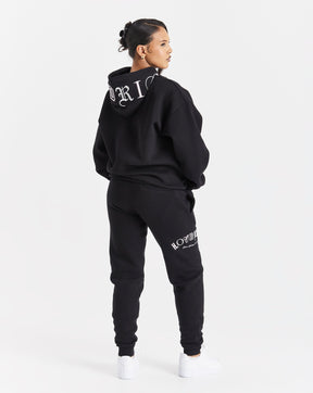 Calor Slim Joggers - Black/Pink/Silver