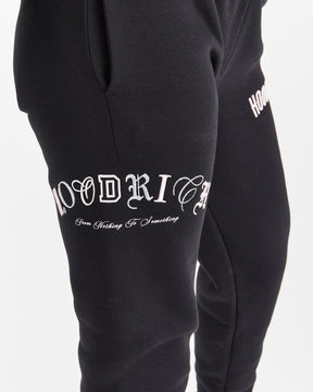 Calor Slim Joggers - Black/Pink/Silver