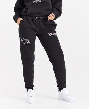 Calor Slim Joggers - Black/Pink/Silver