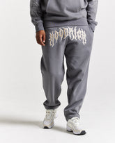 Spectral Oversized Joggers - Grey/Cream